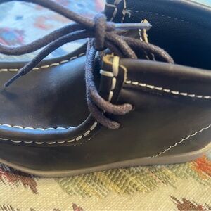 Kids Brown Leather Boots
